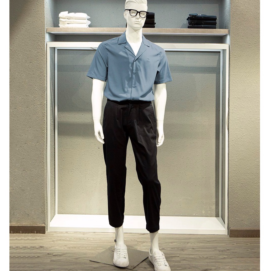 Áo sơ mi nam tay ngắn BEN & TOD cotton phong cách trẻ trung tinh tế S21011 | BigBuy360 - bigbuy360.vn