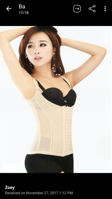 ÁO GEN ĐỊNH HÌNH EO THON NÂNG NGỰC CÓ 6 hàng NÚT CÀI | BigBuy360 - bigbuy360.vn