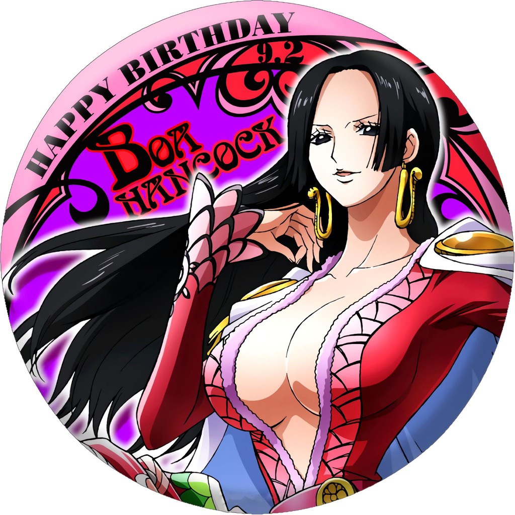 Huy hiệu IN HÌNH ONE PIECE ĐẢO HẢI TẶC anime chibi xinh xắn