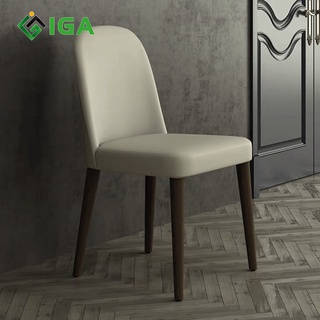 Ghế tựa chân gỗ IGA đa năng hiện đại phòng khách GC09