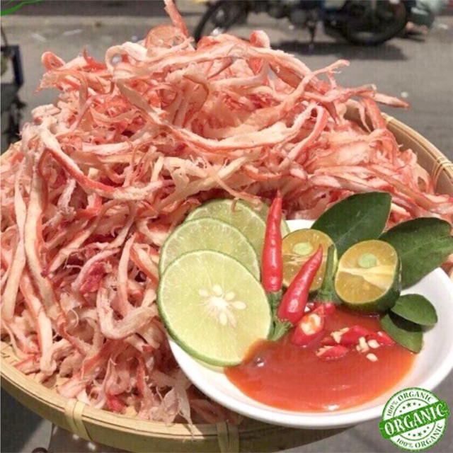 500g MỰC HẤP DỪA ĐỰNG TÚI ZIP