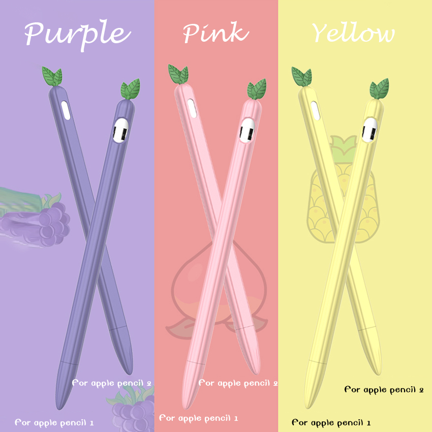 Vỏ silicon bảo vệ bút cảm ứng cho Apple Pencil thế hệ 1 2 | BigBuy360 - bigbuy360.vn