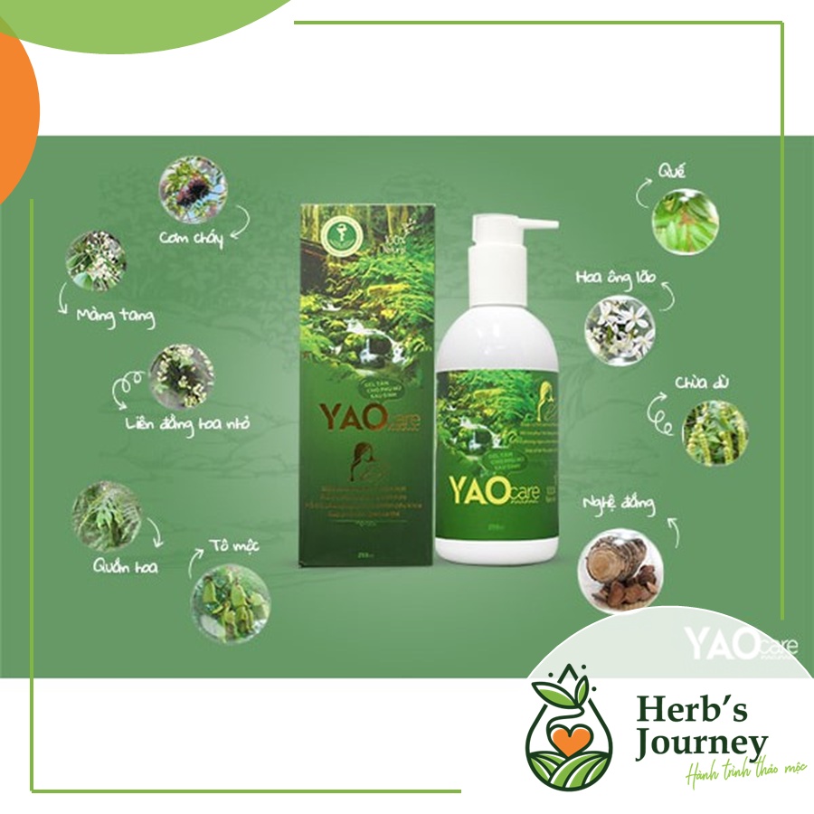 Yaocare mama Gel tắm thảo dược cho mẹ sau sinh - Dược Khoa Xanh - DK Pharma - 100% thảo mộc tự nhiên