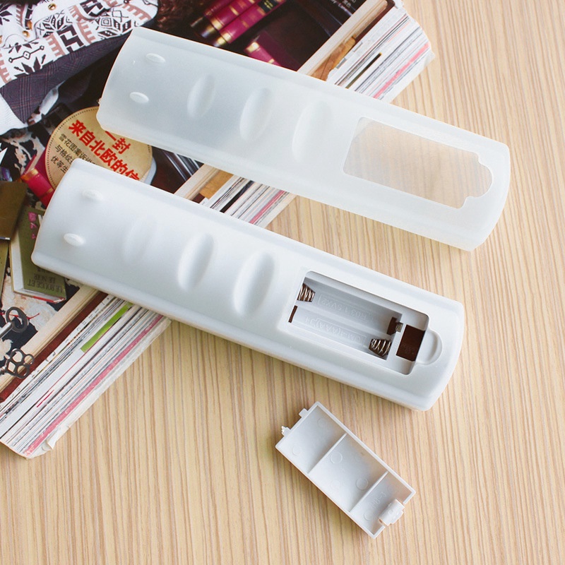 Vỏ Silicone Trong Suốt Bảo Vệ Cho Điều Khiển Từ Xa Của TV / Máy Lạnh Chống Thấm Nước Chống Bụi