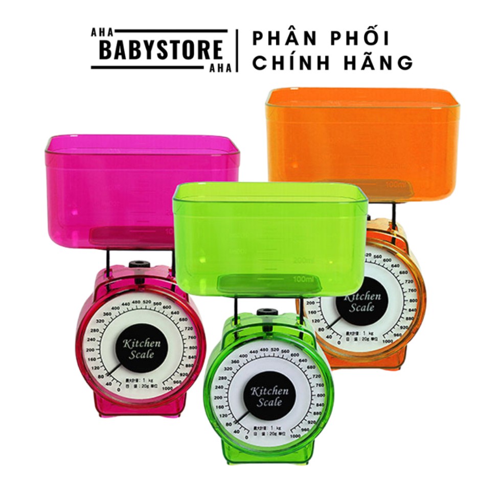Cân chia thực phẩm cho bé ăn dặm mini nội đia Nhật Bản