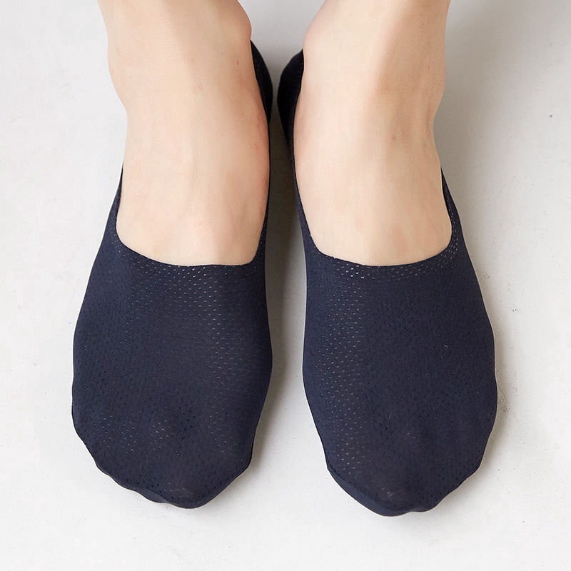 Vớ lưới cotton mỏng thoáng khí chống trượt cho nam nữ