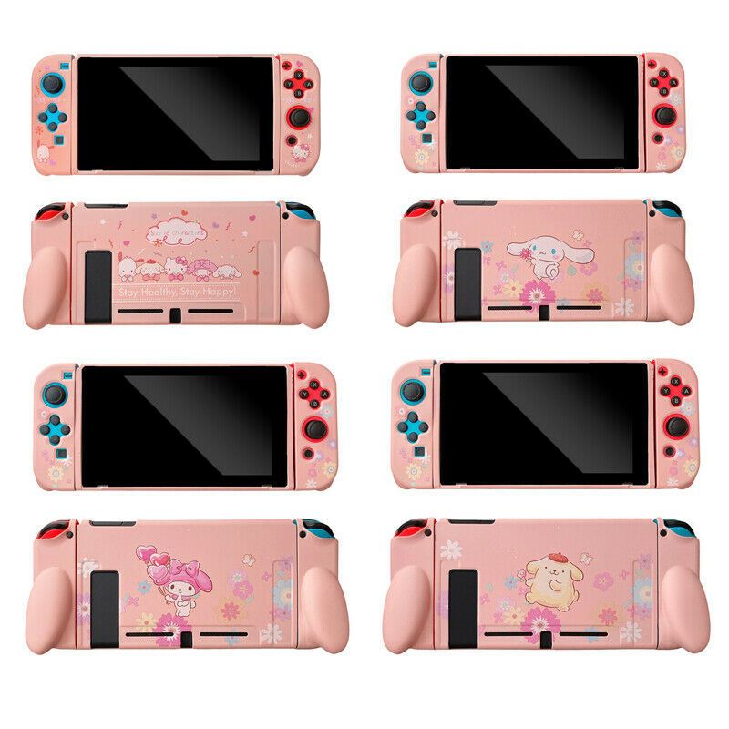 Vỏ Bọc Bảo Vệ Máy Chơi Game Nintendo Switch Hình Hello Kitty Đáng Yêu