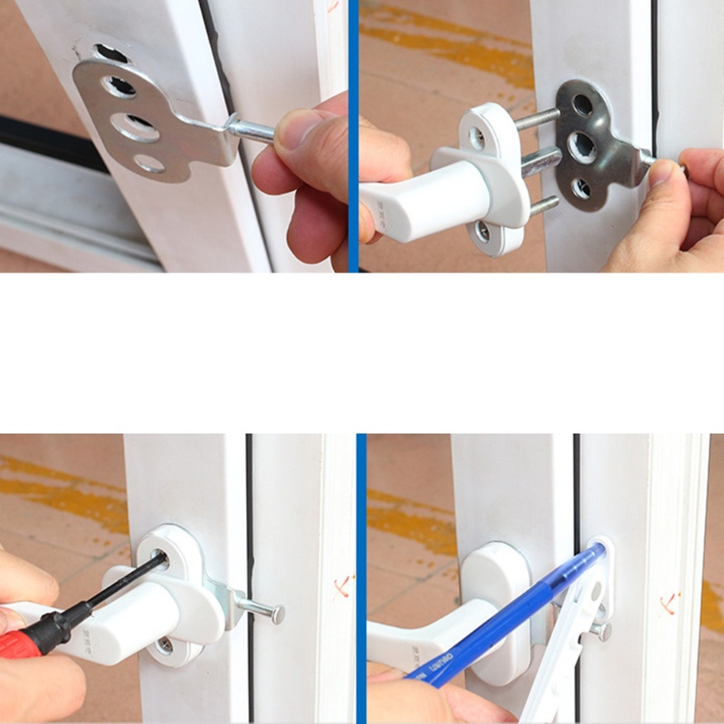 Dụng Cụ Đóng Chốt Cửa Sổ Bảo Vệ An Toàn Cho Bé