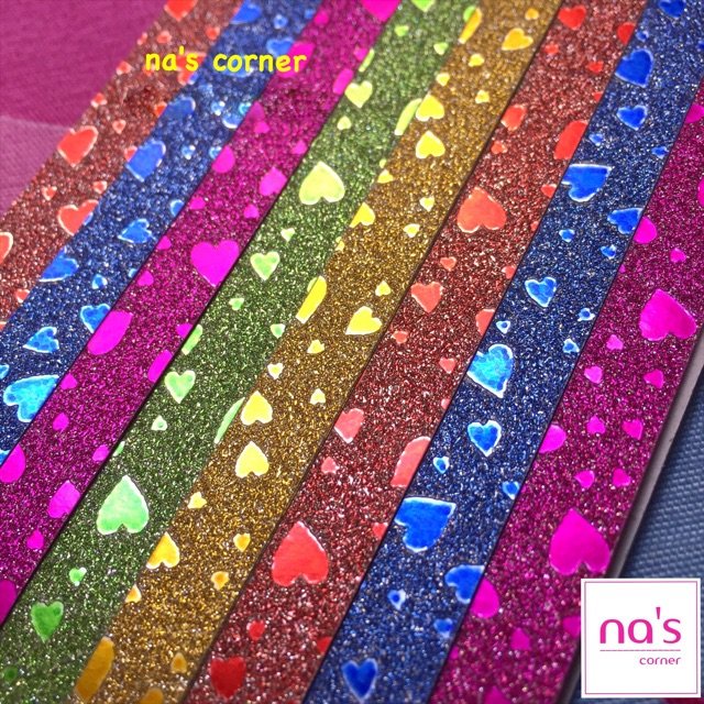 Giấy xếp sao nhũ kim tuyến đẹp nhiều mẫu