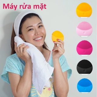 Máy Rửa Mặt Rung Sóng Âm Làm Sạch Sâu Da Mặt 12 Tháng 1 Đổi 1