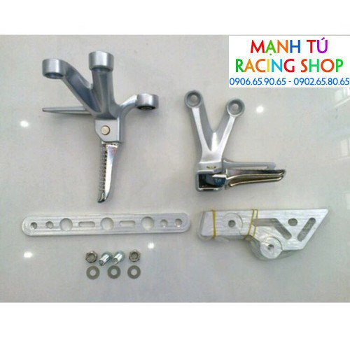 gác chân raider gắn exciter 135 150