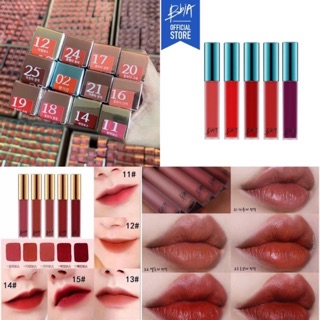 SON KEM LÌ / SON BIBIA LAST VELVET LIP TINT VERSION 1.3.4.5