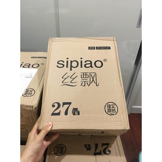 GIẤY ĂN GẤU TRÚC SIPAO - 1 THÙNG 27 BỊCH.