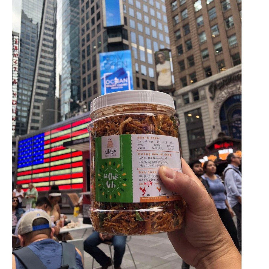 KHÔ GÀ LÁ CHANH 500gr | BigBuy360 - bigbuy360.vn