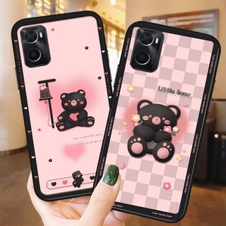 ốp lưng điện thoại oppo a76 in hình gấu nâu vô cùng đáng yêu