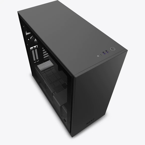 Vỏ Case Máy Tính NZXT H710i Màu Đen Sần