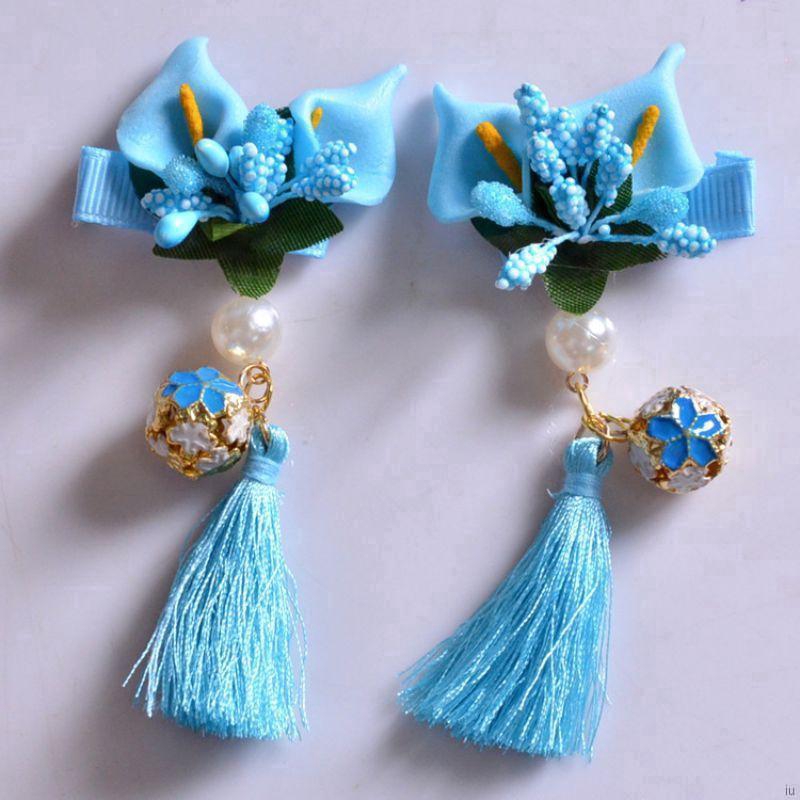 Cute Chinese Style Fringed Hair Accessories for Girls