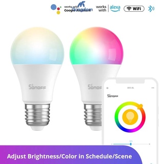 Sonoff 9w 6500k smart led bulb b02-bl/ b05-bl a60 wi-fi light ​bulb e27 e26 -available