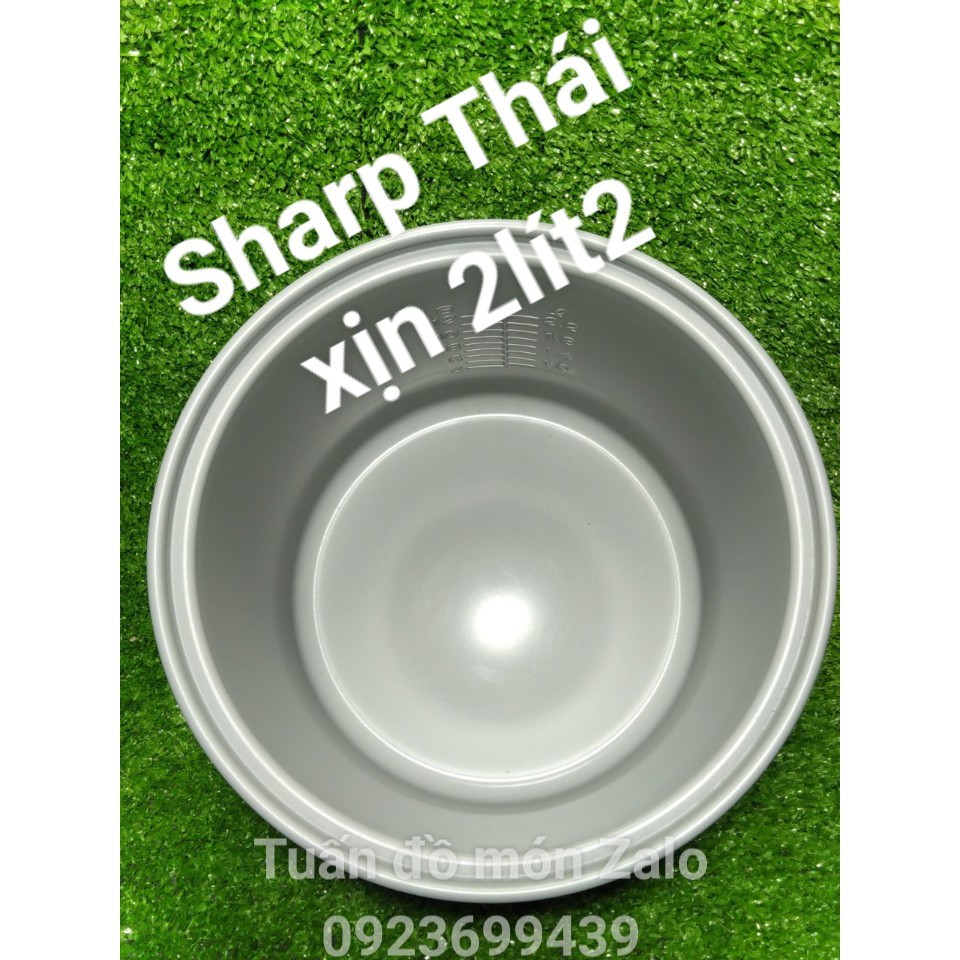 Lòng Nồi Cơm Sharp 2.2 lít KS-R231STV phụ kiện phụ tùng linh kiện chính hãng