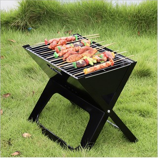 Lò nướng than BBQ X-Type xếp gọn cầm tay
