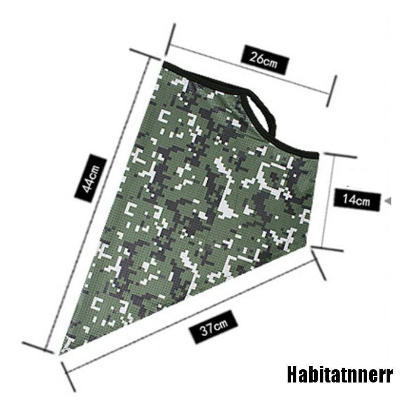 Khẩu Trang Che Mặt Bằng Vải Lụa Họa Tiết Rằn Ri