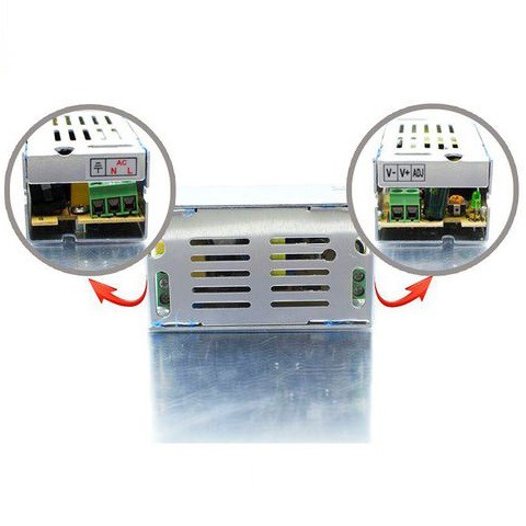 Nguồn tổ ong 12V nguồn tổng 12V 1A 2A 4A 5A 10A 20A  Hàng chuyên dụng cho camera, Led