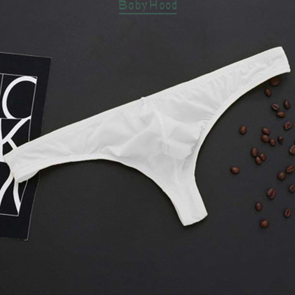 BBHOOD~Briefs Fashionable G-String Jockstrap Men See Through Thong Comfortable