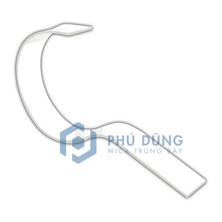 [COMBO 10 Kệ Đế Mica] TRẮNG BỀ BẢN 30mm Trưng Bày Dây Nịt