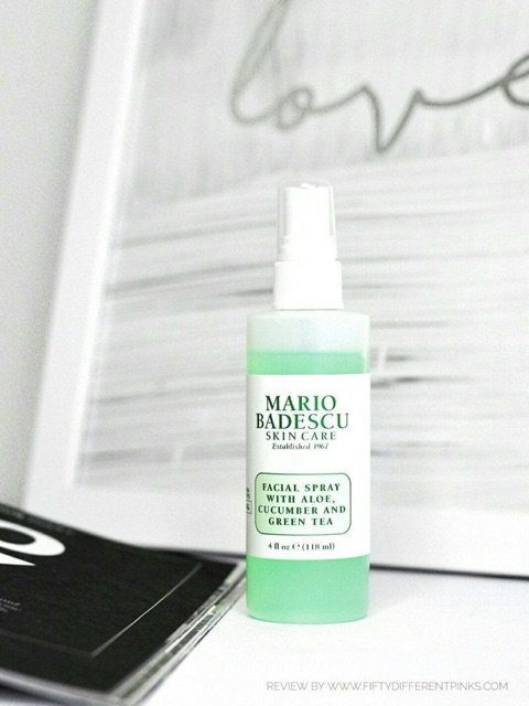 [BILL US] Auth Toner xịt MARIO BADESCU xanh Facial Spray