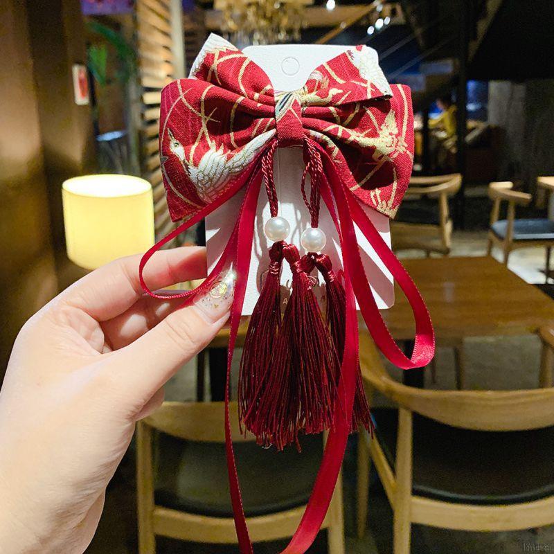 Kẹp Tóc Nơ Xinh Xắn Đáng Yêu Cho Bé Gái