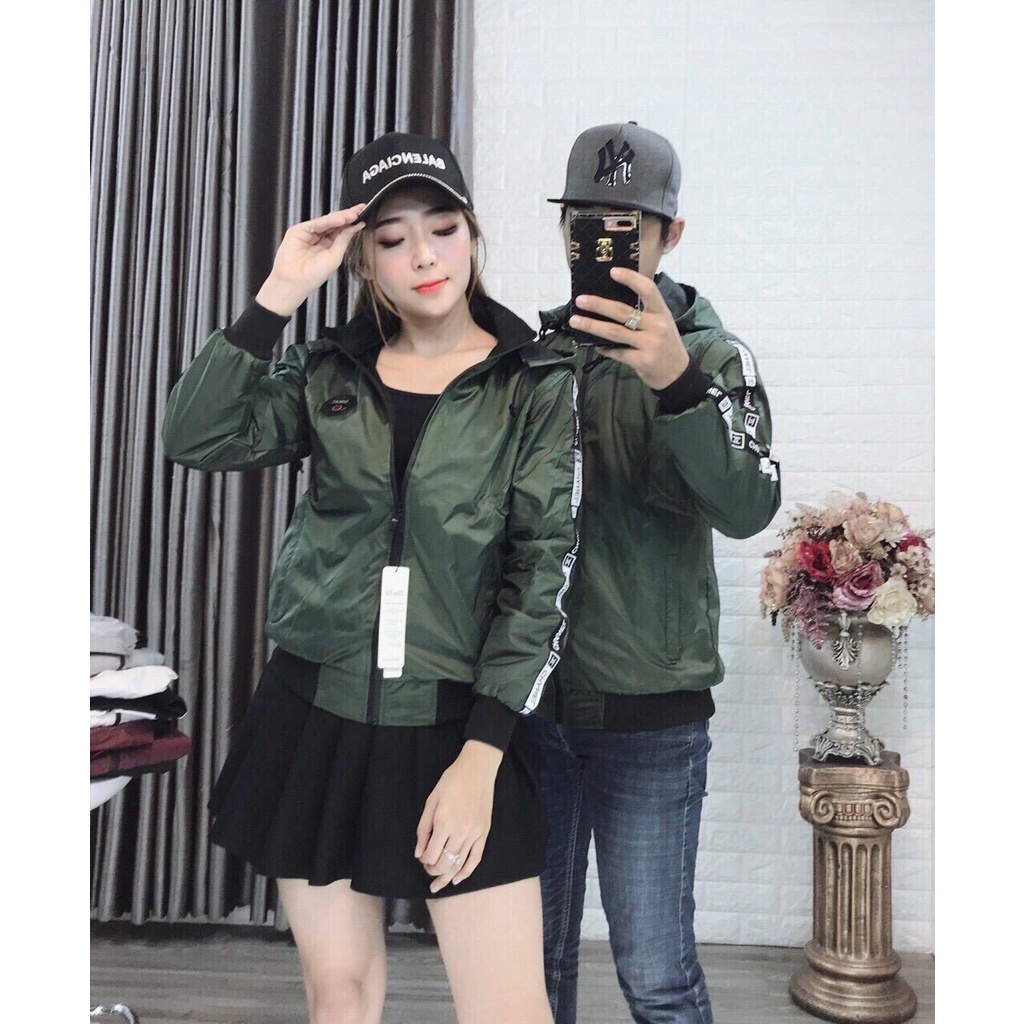 Áo khoác nữ nam cặp đôi Áo khoát nữ gió dù 2 lớp chống nắng Thrather  siêu hot chuẩn shop-M097