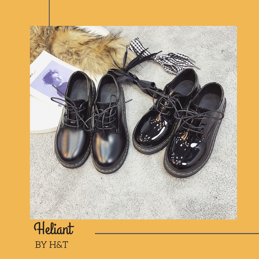 [ORDER] GIÀY OXFORD THẤP CỔ ULZZANG 3 DÂY