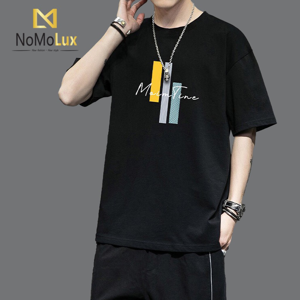Áo thun nam ngắn tay 💢 Freeship 💢 Áo phông nam cổ tròn NoMoLux mã HT012 chất thun cotton co dãn mềm mại | BigBuy360 - bigbuy360.vn
