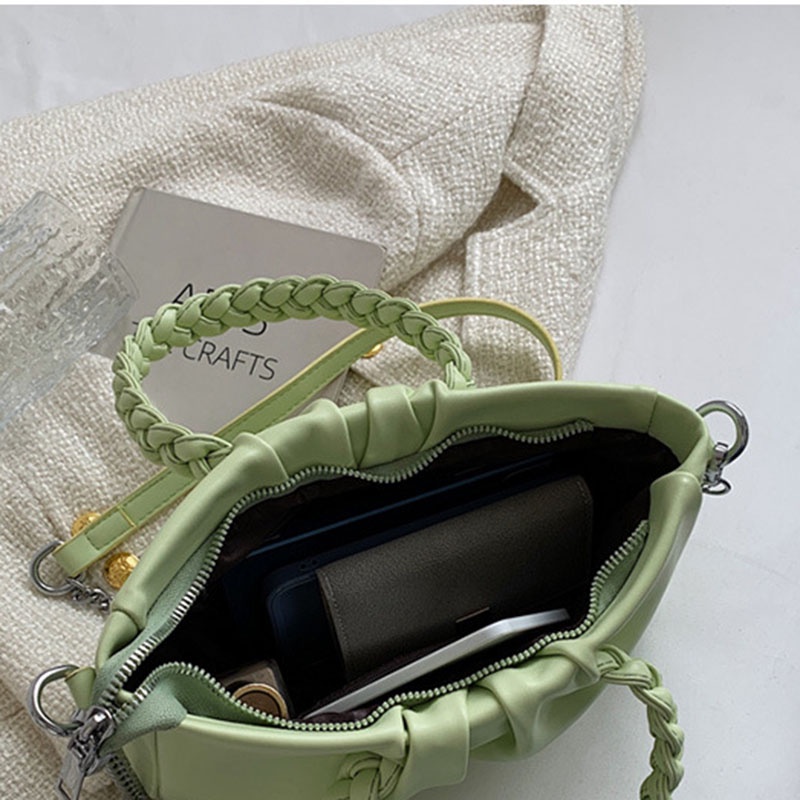 IELGYHigh-quality chain messenger bag large-capacity hand-held shoulder tote bag