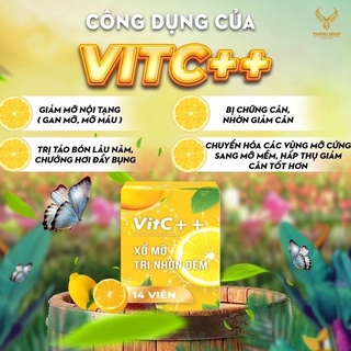 Kẹo siết eo Xổ Mỡ Đêm VITC++ phiên bản mới