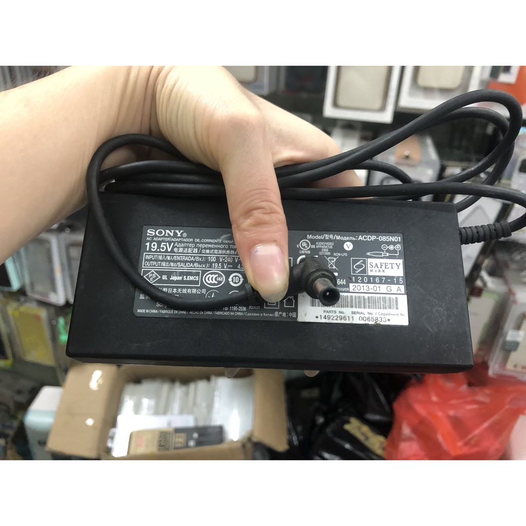 CHÍNH HÃNG Sạc TIVI , Laptop Sony Vaio 19.5V - 4.7A 90W, 19.5V - 4.35A (Adapter Sony 19.5V – 4.7A) KÈM DÂY NGUỒN ĐQSD