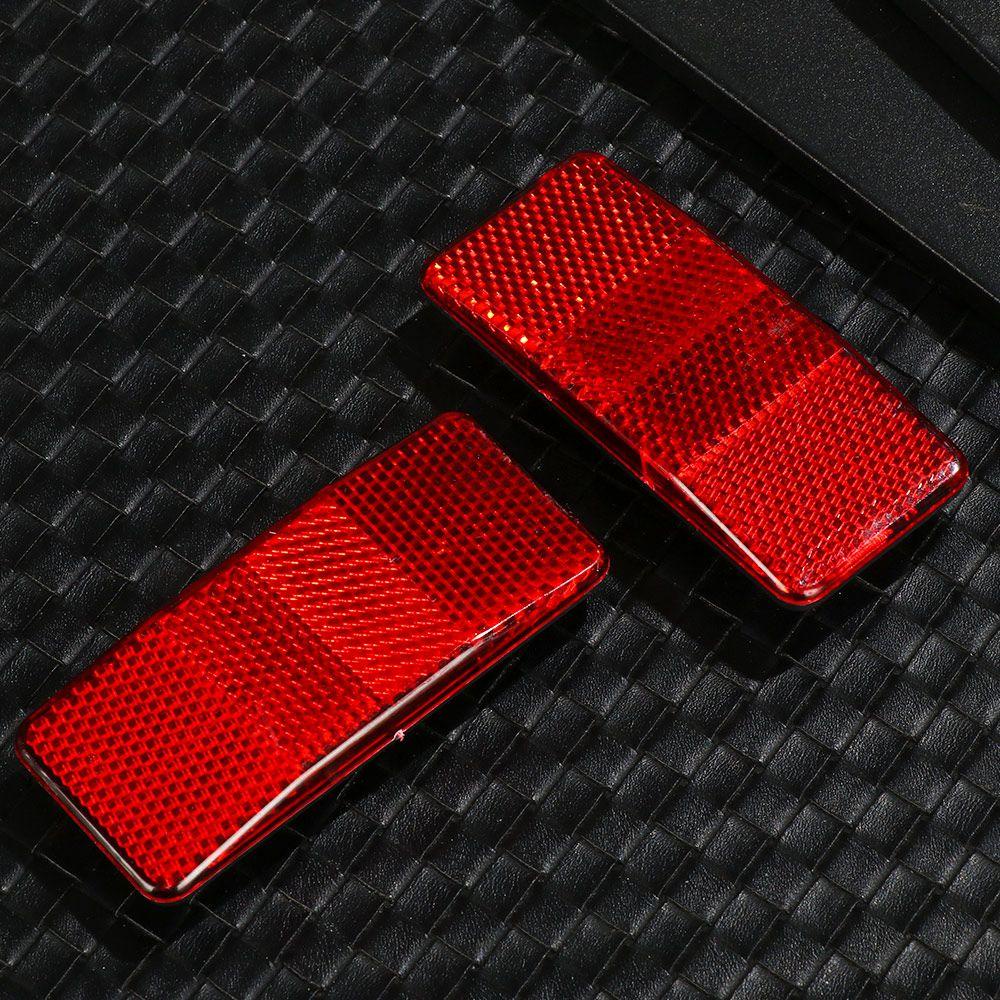 MUVAKO Bộ 2 miếng phản quang  cảnh báo phía sau đuôi xe đạp