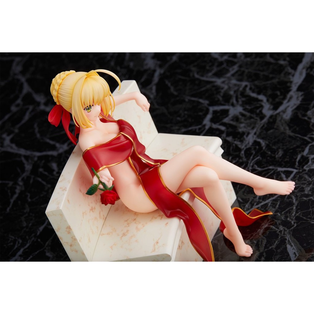 Mô hình chính hãng PVC Scale - Fate/Extra Last Encore - Saber EXTRA - 1/7 - Bathrobe Ver. (Aniplex)