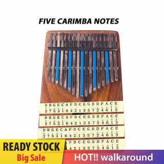 Bộ 5 Miếng Dán Trang Trí Đàn Kalimba