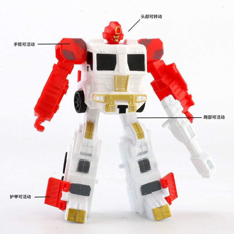 [Mua 1 đến 2] DynaSky Hornet Transformers Steel Baron Fire Truck Robot trò chơi trí não