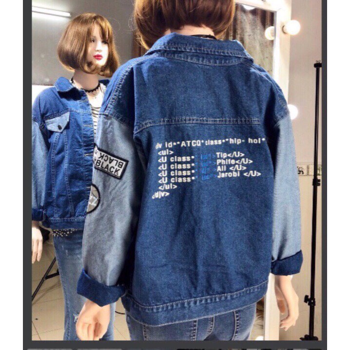 Hot + 9 mẫu áo khoác jean Nữ cao cấp hàng chuẩn shop VNXK bao đẹp chất lượng,jean dày mịn bao bền.Hàng chuẩn năm 2020 .
