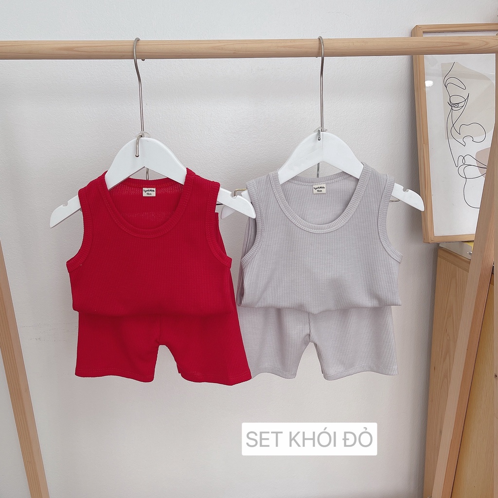 BỘ COTTON TỔ ONG BÉ TRAI SIÊU ĐẸP