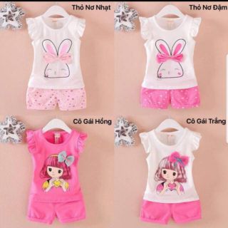 Set bộ bé gái siêu đáng yêu