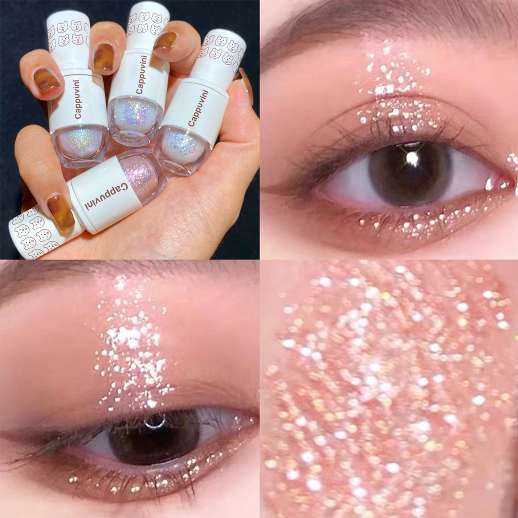 Phấn Mắt Nhũ Dạng Lỏng Trang Điểm Lấp Lánh Không Thấm Nước Và Mồ Hôi