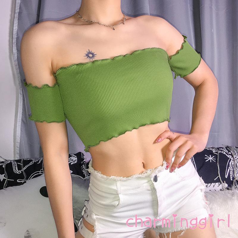 Áo croptop không tay kiểu dáng trẻ trung quyến rũ dành cho nữ