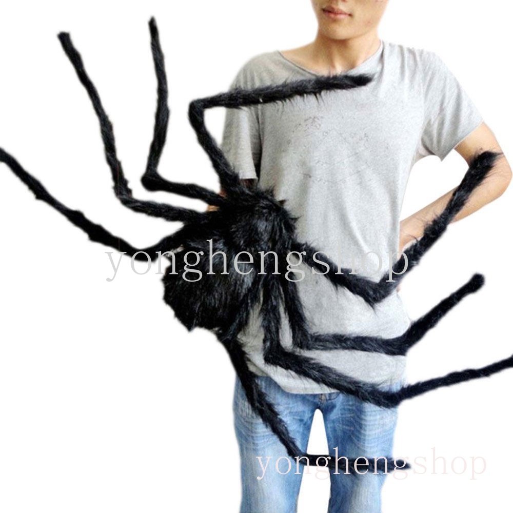 Mạng Nhện Giả Màu Đen Trang Trí Halloween