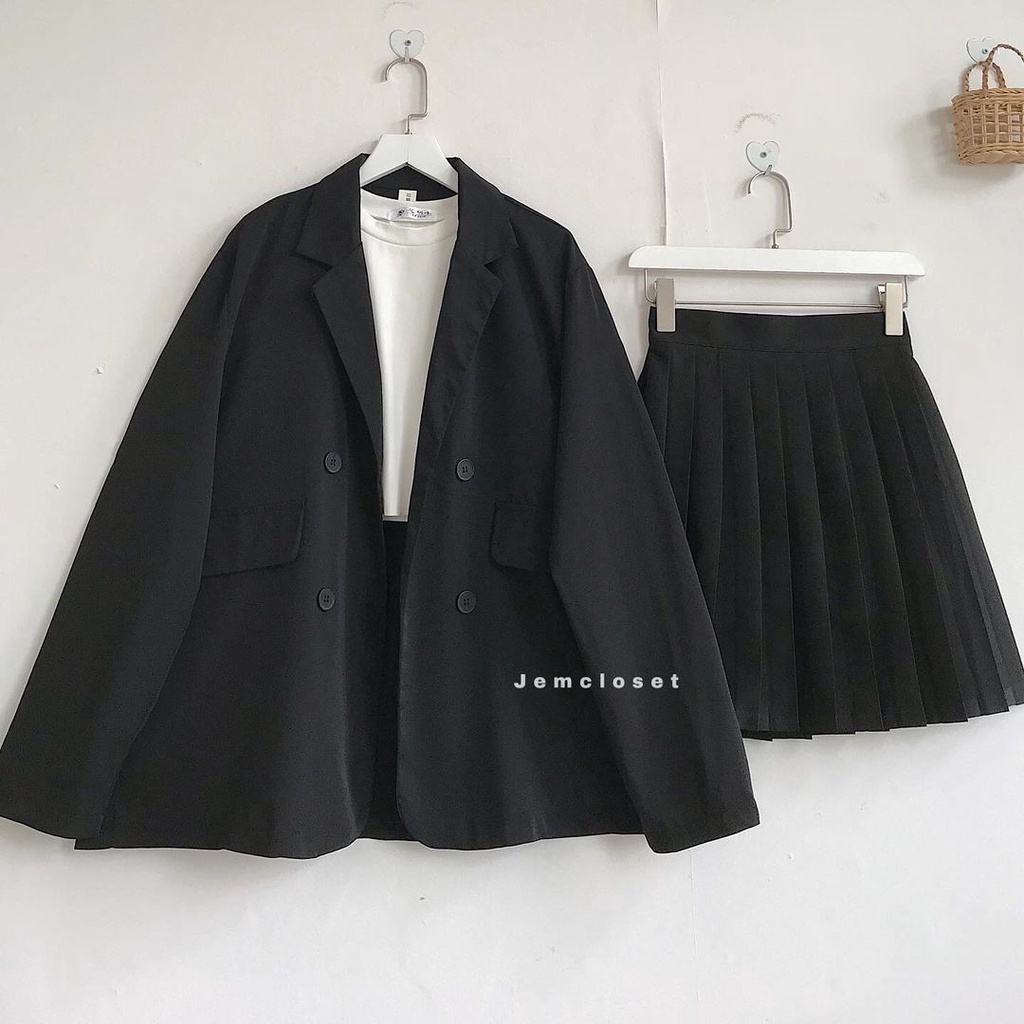 Chân Váy Xếp Ly Siêu Xinh JEM CLOSET Chân Váy Chữ A Chất Liệu Kate Mềm Mịn Kiểu Dáng Style Hàn Quốc Lên Dáng Sexy 3264