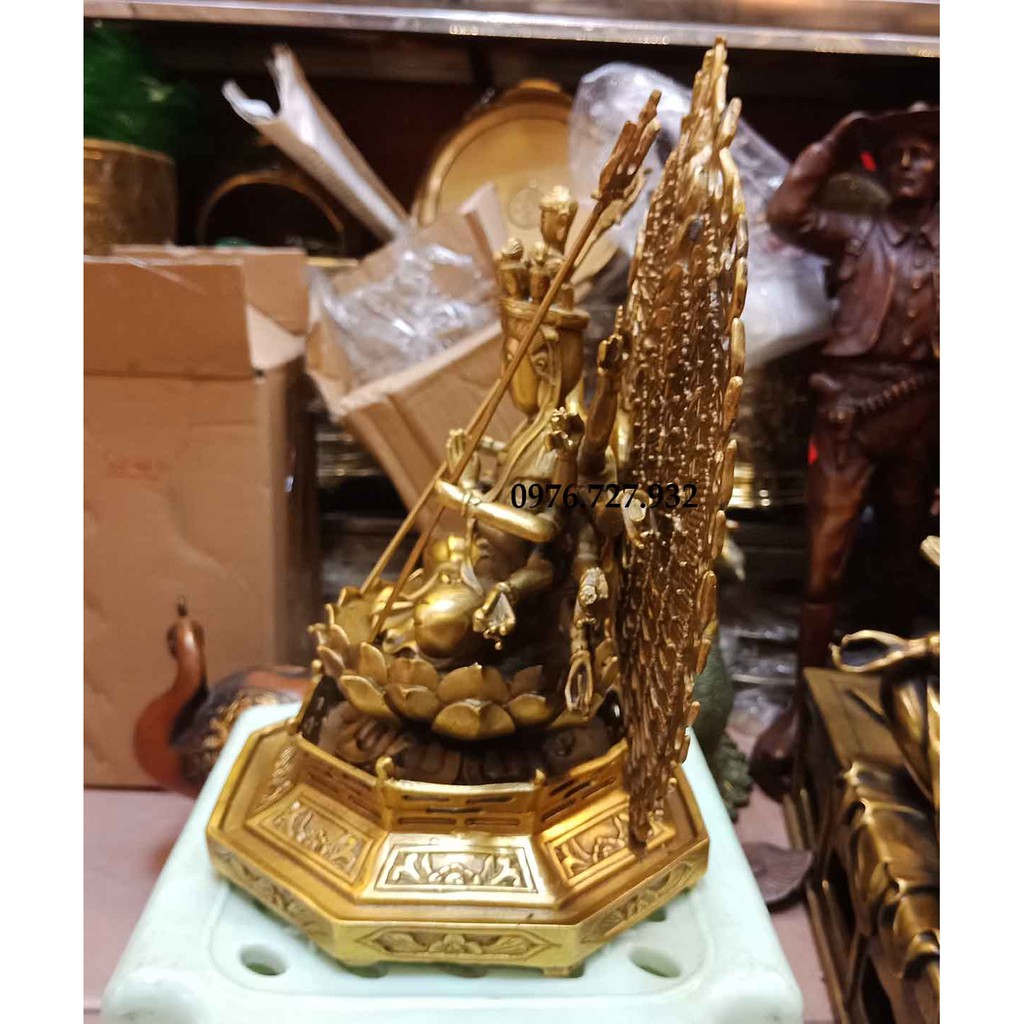 Tượng phật bà nghìn mắt nghìn tay cao 25cm, phật bà thiên thủ thiên nhãn, giá tượng thiên thủ thiên nhãn
