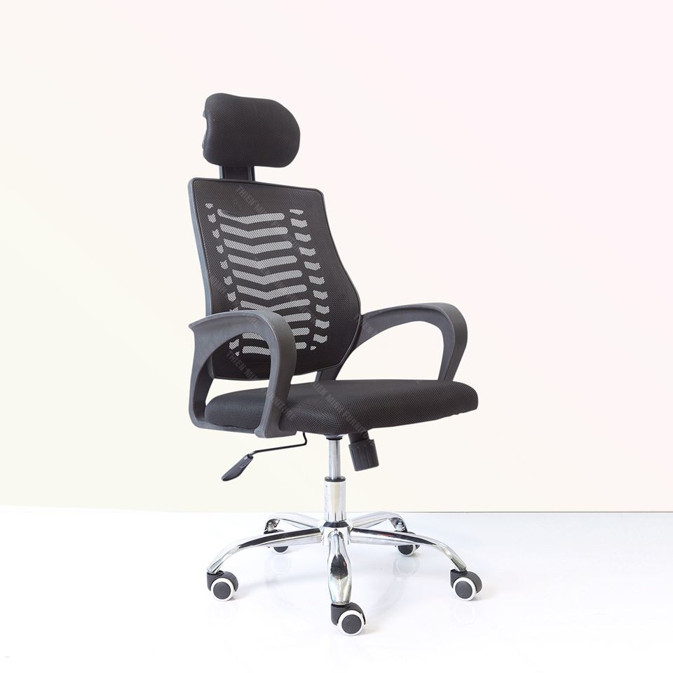 ( MUA 5 giảm 50k) ghế làm việc cao cấp. ghế xoay tựa đầu, lưng lưới  kiểu dáng hiện đại BE410 | BigBuy360 - bigbuy360.vn