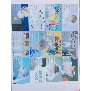 Combo 36 Nhãn Vở thần tượng - BTS, Wannaone,Sơn tùng, Twice..